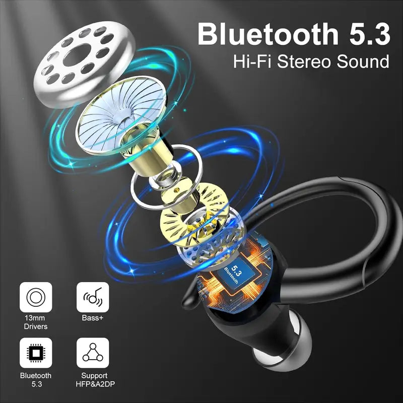 ```WHATOOK 360°HD Sound Portable Bluetooth Speaker with RGB Lights & FM Radio - Waterproof, Stereo Sound, Dual Pairing - 24H Playtime & Bluetooth 5.3```